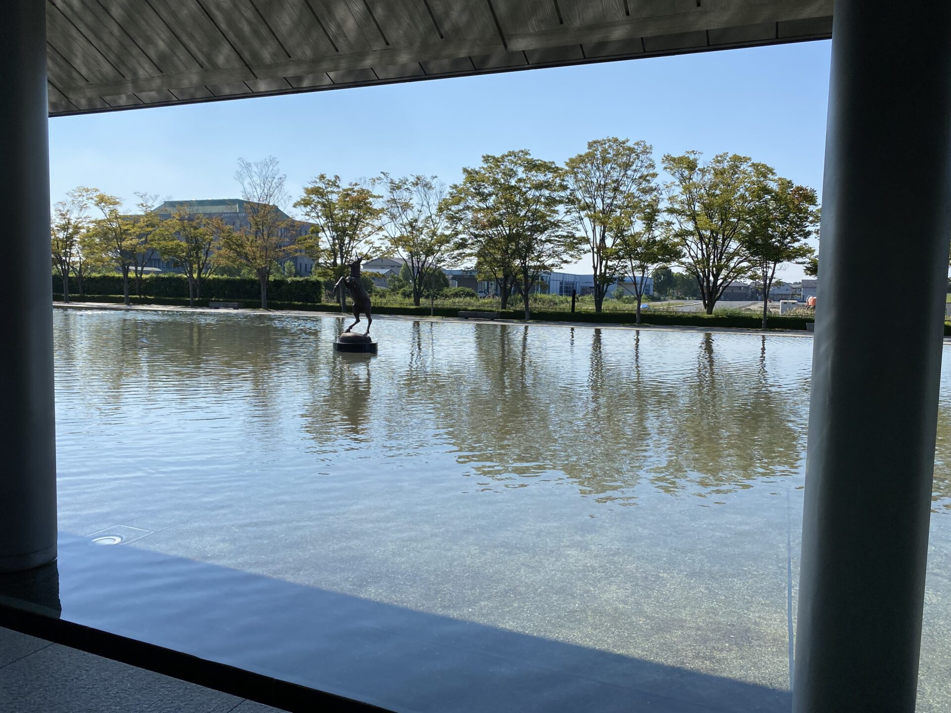 滋賀県にある佐川美術館